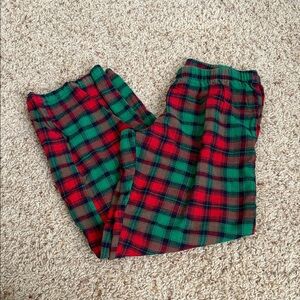 Plaid Pajamas - Red and Green